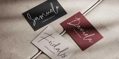 Fordaline Signature Font Poster 2