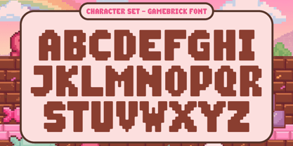Gamebrick Font Poster 9
