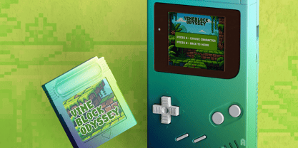 Gamebrick Font Poster 5