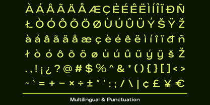 Kelantis Font Poster 12