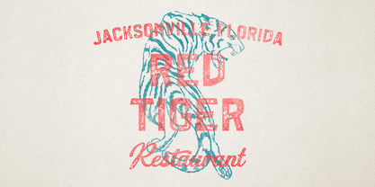 Mountain Lake Font Poster 11