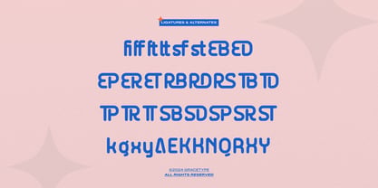Qilargo Font Poster 12