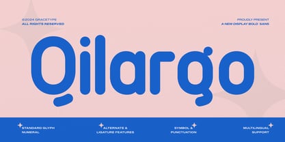 Qilargo Font Poster 1