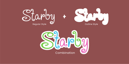 Starby Font Poster 3
