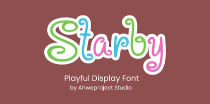 Starby Font Poster 1