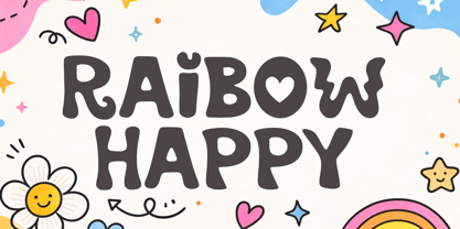 Wigly Love Font Poster 6