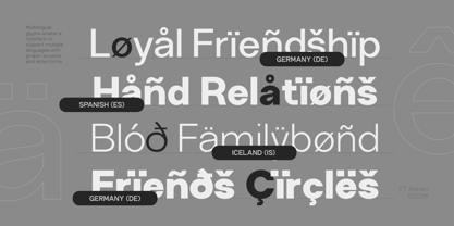 GC Neue Rumble Font Poster 8