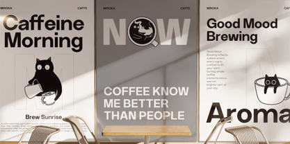 GC Neue Rumble Font Poster 10