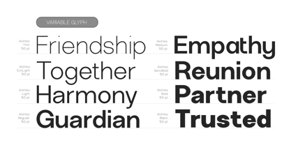 GC Neue Rumble Font Poster 6