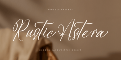 Rustic Astera Font Poster 1