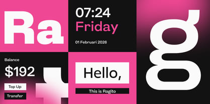 Ragito Font Poster 4