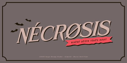 Grimveil Font Poster 7