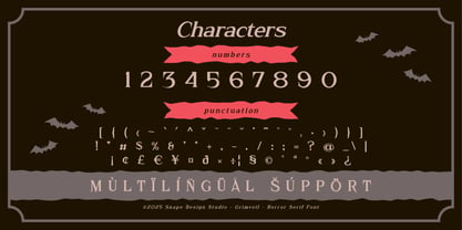 Grimveil Font Poster 4