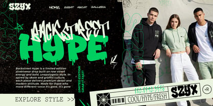 Gloze Font Poster 4
