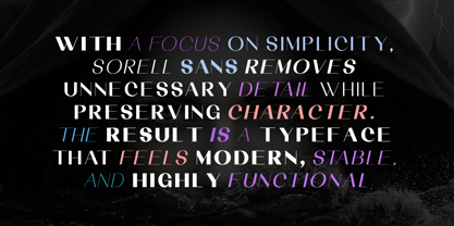 Sorell Font Poster 6