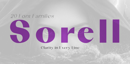 Sorell Font Poster 1