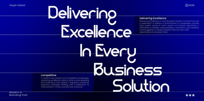 Gabio Font Poster 3