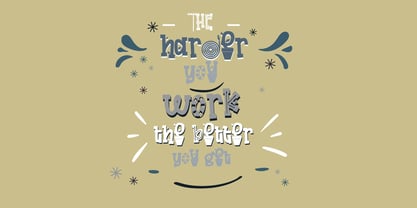 ZP Mister Garden Font Poster 2