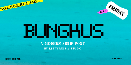 Bungkus Font Poster 1