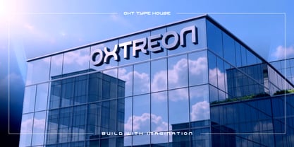 Oxtreon Font Poster 3