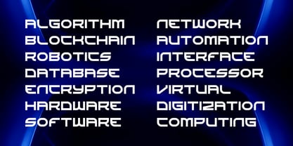 Oxtreon Font Poster 2