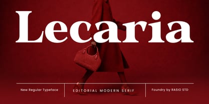 Lecaria Font Poster 1
