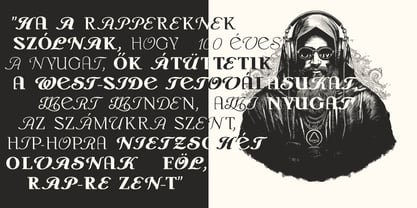 Monch Neue Rebellion Font Poster 4