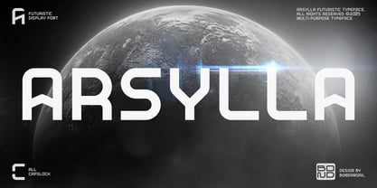 Arsylla Font Poster 1