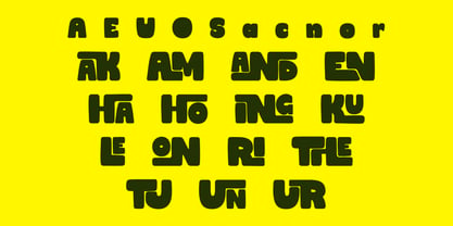 Steam Vision Font Poster 4