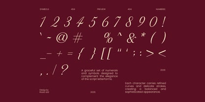Avonia Font Poster 3