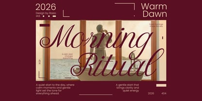 Avonia Font Poster 5