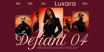 Avonia Font Poster 6
