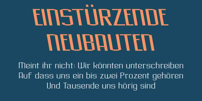 Acel Gothic Font Poster 6