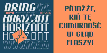Acel Gothic Font Poster 7