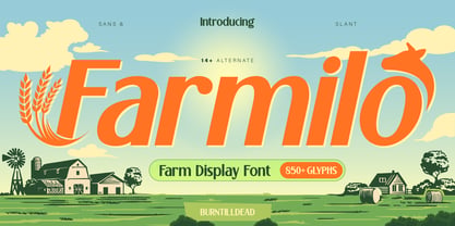 Farmilo Font Poster 1