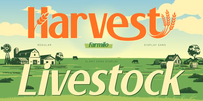 Farmilo Font Poster 3