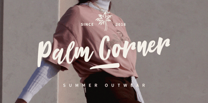 Thunder Bloom Font Poster 3