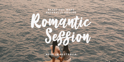 Thunder Bloom Font Poster 9