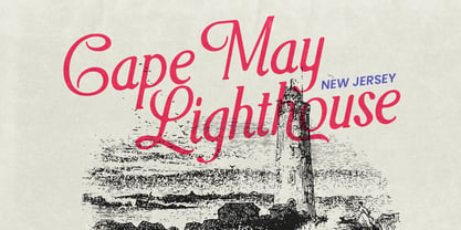 Antique Seaside Font Poster 5