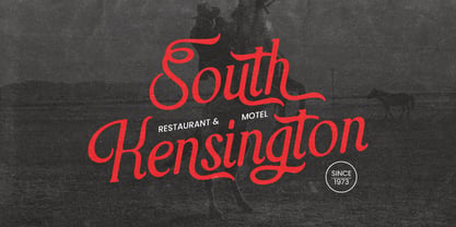 Antique Seaside Font Poster 2