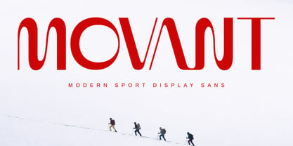 Movant Font Poster 1