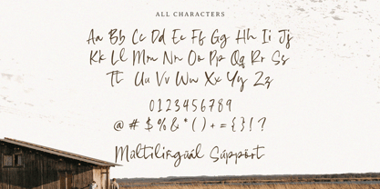 Barton Miles Font Poster 6