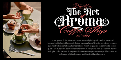 Primavello Font Poster 4