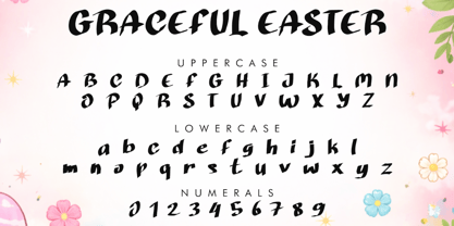 Graceful Easter Font Poster 4