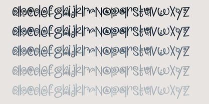 PN Pollyposies Font Poster 3