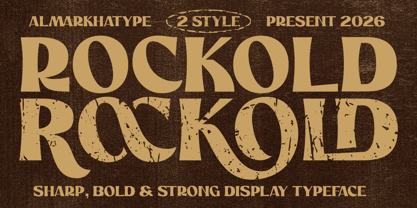 Rockold Font Poster 1