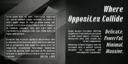Arqon Font Poster 4