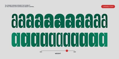 TBJ Gobank Font Poster 6
