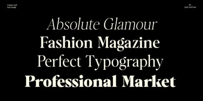 Casimo Font Poster 12