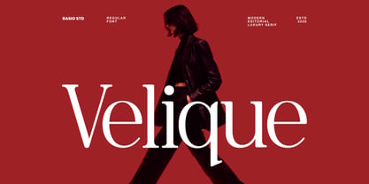 Velique Font Poster 1